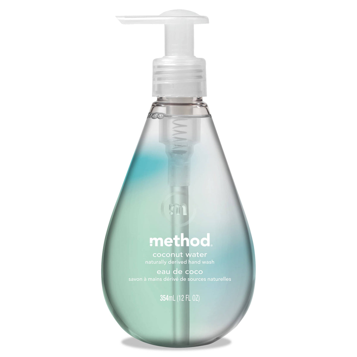 Method Gel Hand Wash, Coconut Waters, 12 Oz Pump Bottle - MTH01853 - TotalRestroom.com