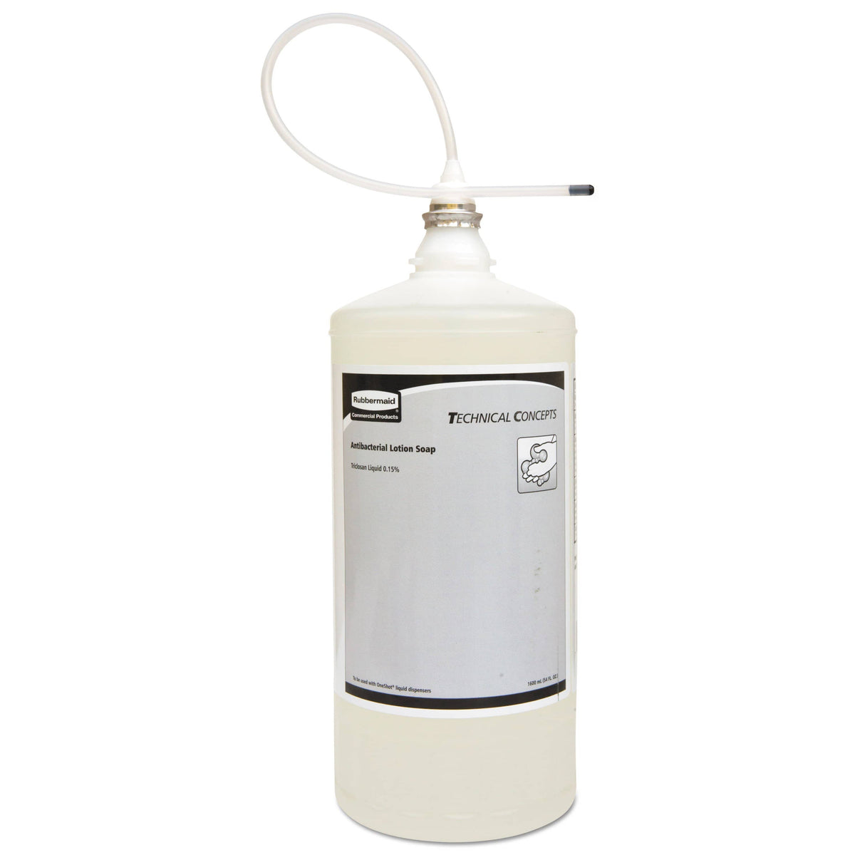 Rubbermaid One Shot Antibacterial Enriched Lotion Soap Refill, Floral, 800 Ml, 4/Carton - RCP2018582CT - TotalRestroom.com