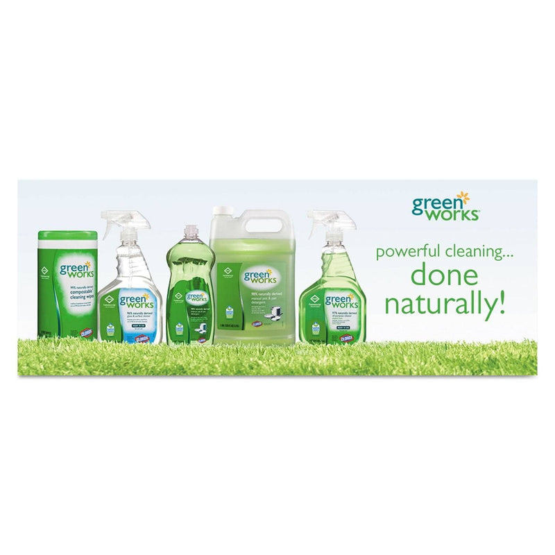 Green Works Glass & Surface Cleaner, Original, 32Oz Smart Tube Spray Bottle - CLO00459 - TotalRestroom.com