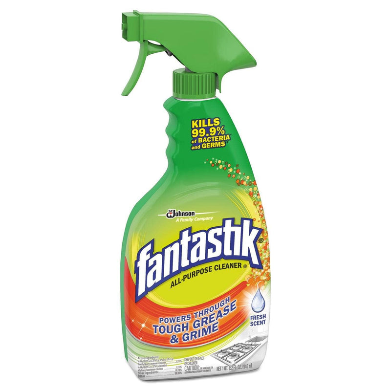 Fantastik All Purpose Cleaner, Fresh Scent, 32 Oz Spray Bottle - SJN696721EA - TotalRestroom.com