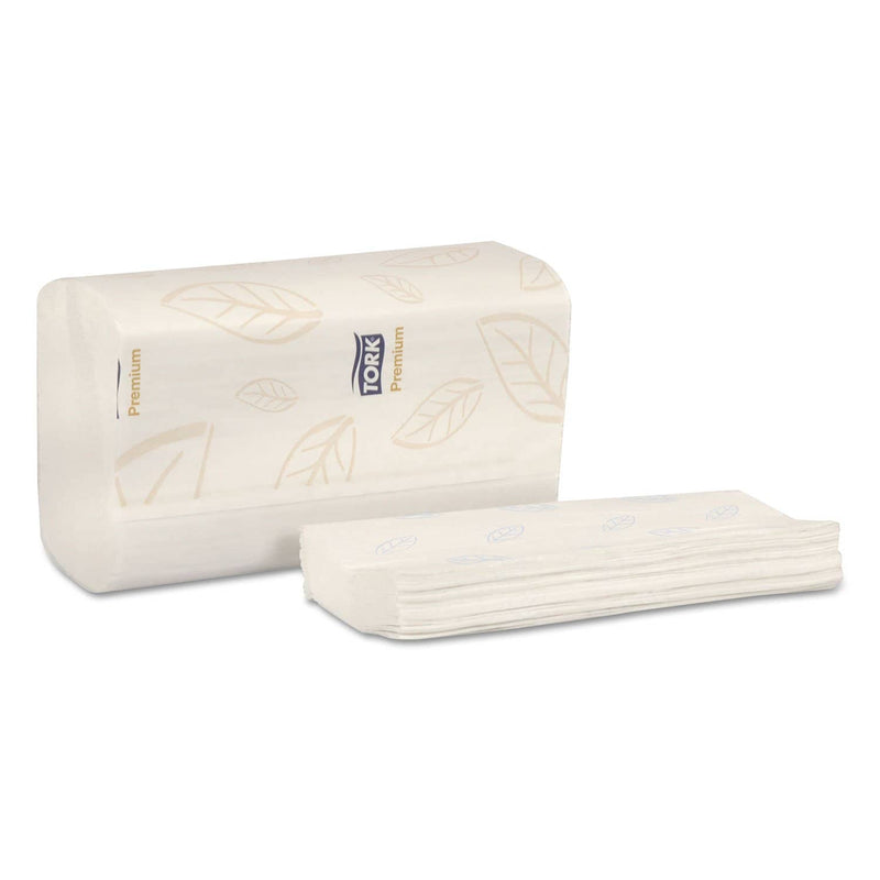 Tork Premium Soft Xpress 3-Panel Multifold Hand Towels, 94 Towels/Pack, 32 Pk/Carton - TRKMB574 - TotalRestroom.com