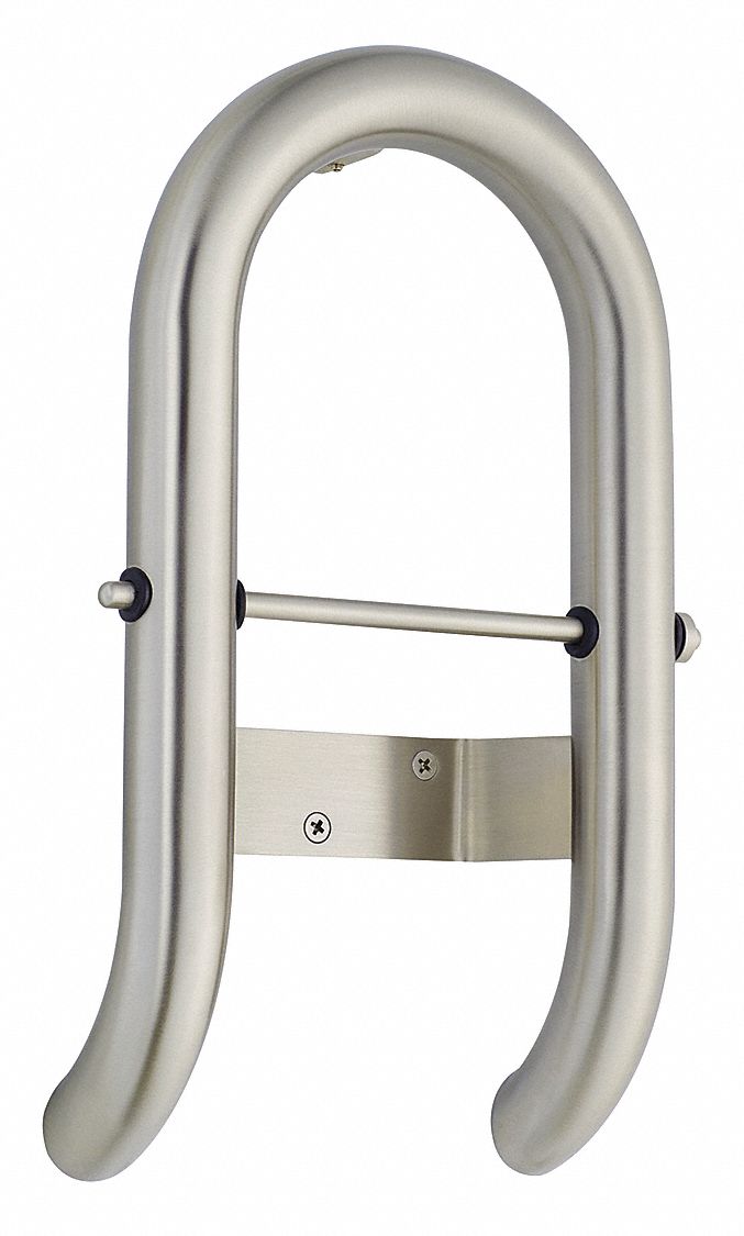 American Standard Toilet Roll Holder, Stainless Steel, Grab Bar, Silver - 8714100.295