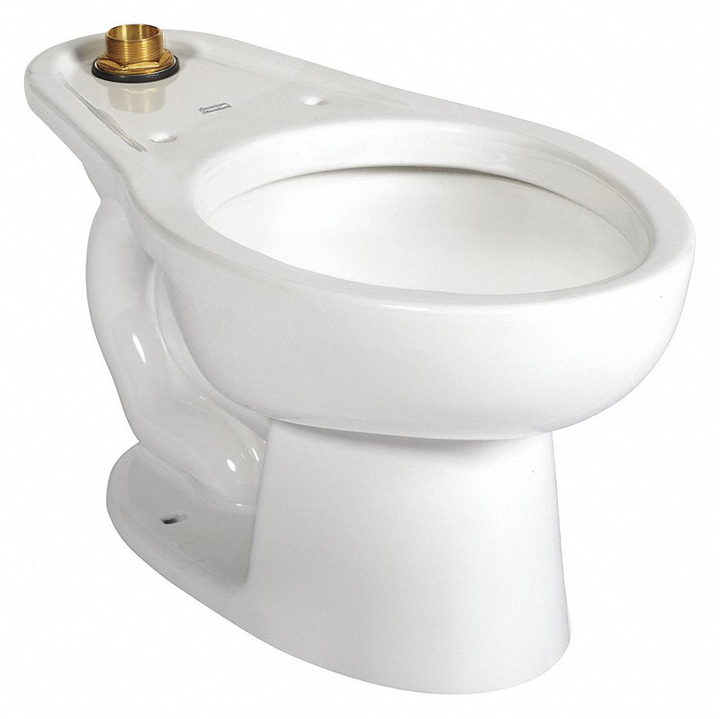 American Standard Elongated, Floor, Flush Valve, Toilet Bowl, 1.28 to 1.6 Gallons per Flush - 2599001.02