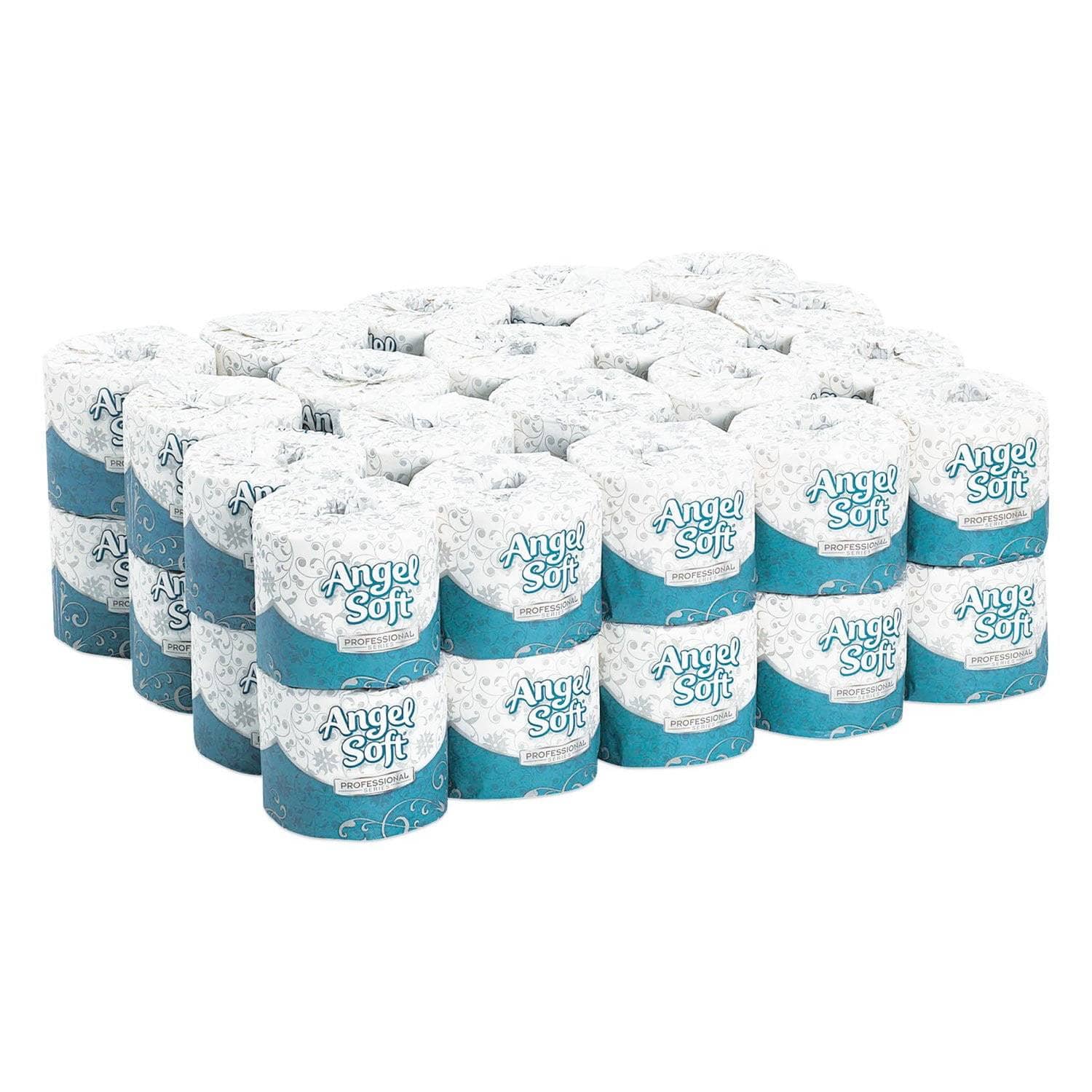 Georgia Pacific Angel Soft Ps Premium Bathroom Tissue, Septic Safe, 2-Ply, White, 450 Sheets/Roll, 40 Rolls/Carton - GPC16840 - TotalRestroom.com