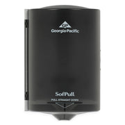 Georgia Pacific Junior C-Pull Towel Dispenser, 7 1/10W X 6 11/16 X 10 3/4, Translucent Smoke - GPC58008 - TotalRestroom.com