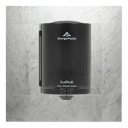 Georgia Pacific Junior C-Pull Towel Dispenser, 7 1/10W X 6 11/16 X 10 3/4, Translucent Smoke - GPC58008 - TotalRestroom.com