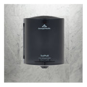Georgia Pacific Center Pull Hand Towel Dispenser, 9 1/4W X 8 3/4D X 11 1/2H, Smoke - GPC58204 - TotalRestroom.com