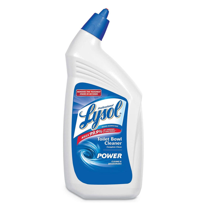 Lysol Disinfectant Toilet Bowl Cleaner, 32Oz Bottle, 12/Carton - RAC74278CT - TotalRestroom.com
