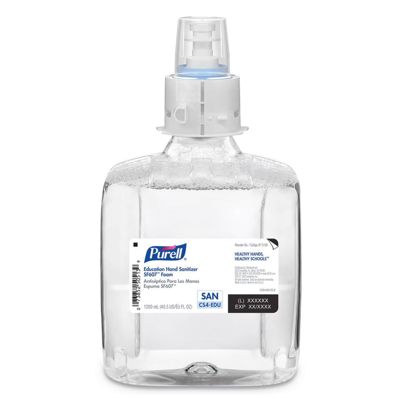 Purell Education Hand Sanitizer Foam, 1200 Ml Refill, 3/Carton - GOJ515903 - TotalRestroom.com