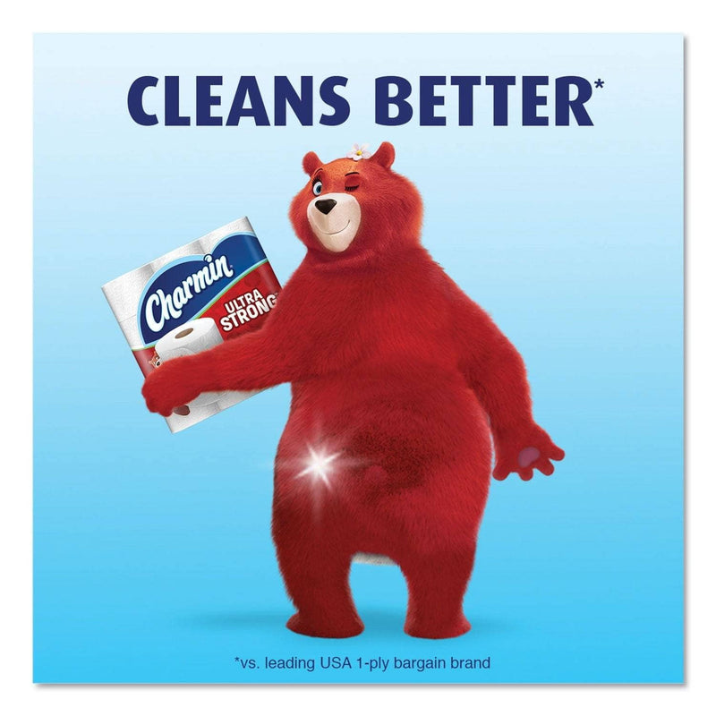 Charmin Ultra Strong Bathroom Tissue, Septic Safe, 2-Ply, White, 143 Sheet/Roll, 4/Pack - PGC77777PK - TotalRestroom.com
