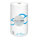 Papernet Heavenly Soft Paper Towel, 11" X 167 Ft, White, 12 Rolls/Carton - SOD410134 - TotalRestroom.com