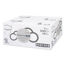 Papernet Heavenly Soft Paper Towel, 4 1/2" X 9 1/2", White, 16 Packs/Carton - SOD410164 - TotalRestroom.com