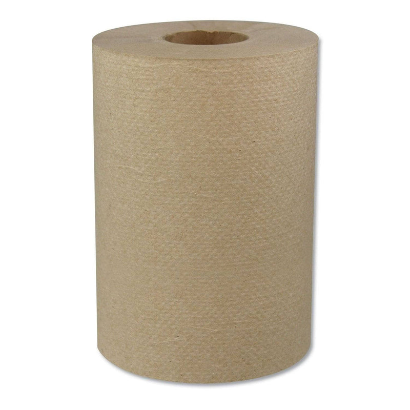 GEN Hardwound Roll Towels, 1-Ply, 7.8" X 325 Ft, 12/Carton - GEN1801 - TotalRestroom.com