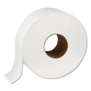 GEN Jrt Jumbo Junior Bath Tissue, Septic Safe, 2-Ply, White, 3.3" X 600 Ft, 12/Carton - GEN1932 - TotalRestroom.com
