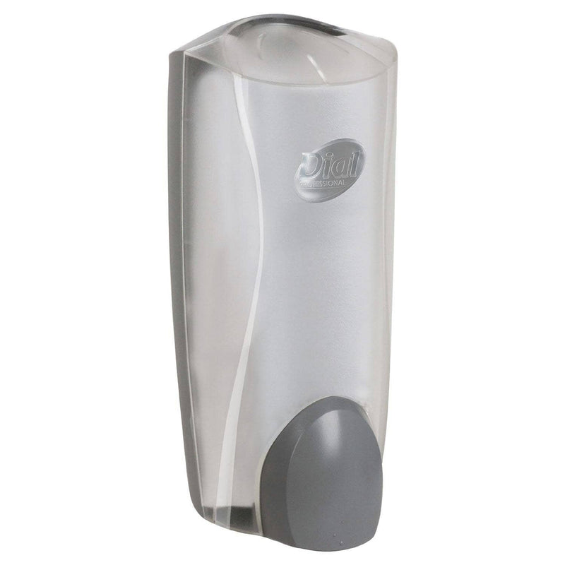 Dial Liquid Soap Dispenser, 1 L, 5.12" X 3.98" X 12.34", Ice, 6/Carton - DIA03920CT - TotalRestroom.com