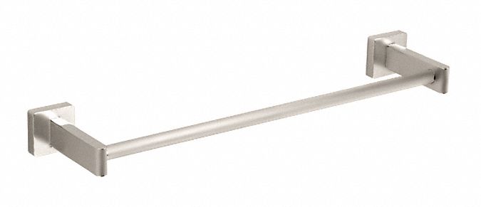 American Standard 24"L Satin Nickel Brass Towel Bar, CS Series Collection - 8335024.295