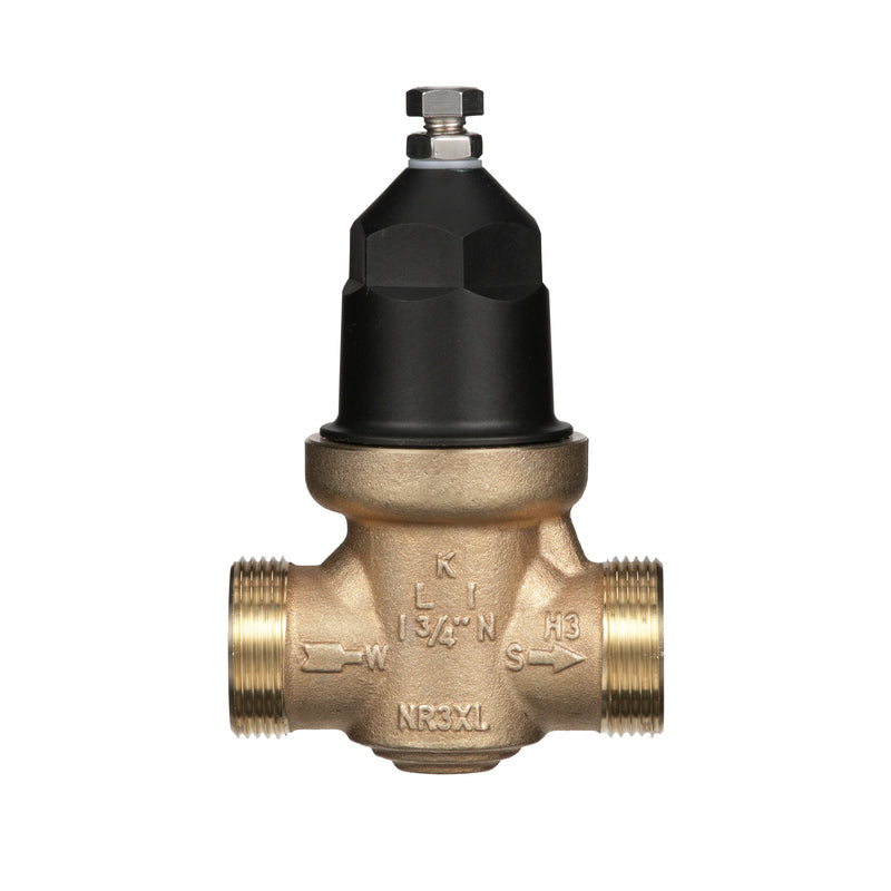 Zurn 34-NR3XLDU 3/4" NR3XL Pressure Reducing Valve with Double Union FNPT Connection Lead Free