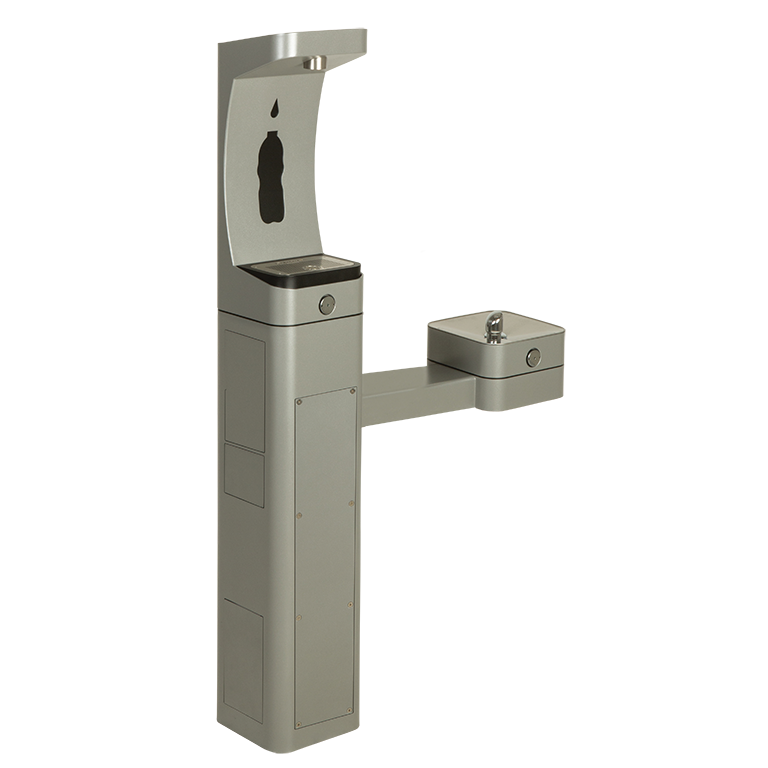 Haws 3611 Modular Outdoor Bottle Filler and Drinking Fount