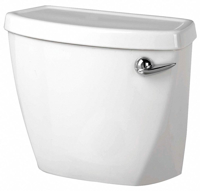 American Standard Gravity Fed, Single Flush, Right Hand Trip Lever, Toilet Tank, 1.28 Gallons per Flush - 4019828.02