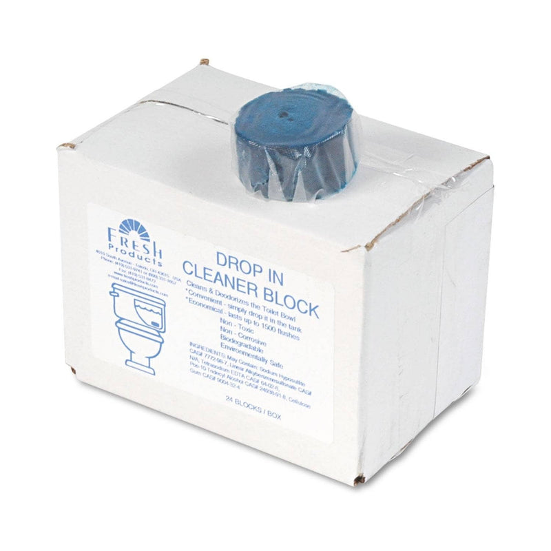 Fresh Products Drop-In Tank Non-Para Cleaner Block, 24/Box, 3 Boxes/Carton - FRS24DIFCT - TotalRestroom.com