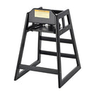Alpine Industries Baby High Chair Espresso - ALP412-01-ESP