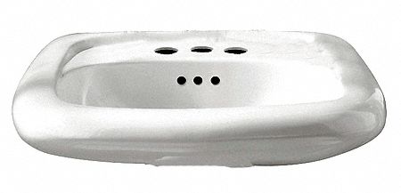 American Standard American Standard, Murro√¢ Series, 13 1/2 in x 15 1/2 in, Vitreous China, Lavatory Sink - 0954004EC.020