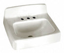 American Standard American Standard, Regalyn√¢ Series, 9 7/8 in x 15 1/2 in, Enameled Cast Iron, Lavatory Sink - 4869008.02