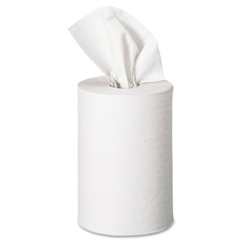 Georgia Pacific Pacific Blue Basic Nonperforated Paper Towels, 7 7/8 X 350Ft, White, 12 Rolls/Ct - GPC28706 - TotalRestroom.com
