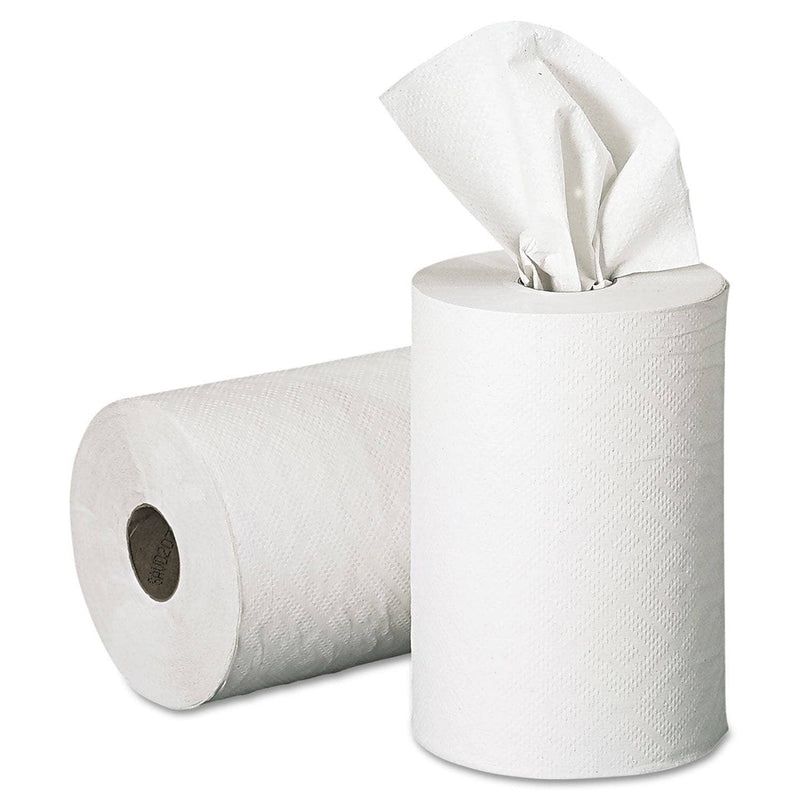 Georgia Pacific Pacific Blue Basic Nonperforated Paper Towels, 7 7/8 X 350Ft, White, 12 Rolls/Ct - GPC28706 - TotalRestroom.com