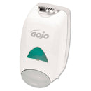 Gojo FMX-12 Liquid Soap Dispenser, 1250 Ml, 6.12" X 5.13" X 10.5", Gray/White - GOJ515006 - TotalRestroom.com