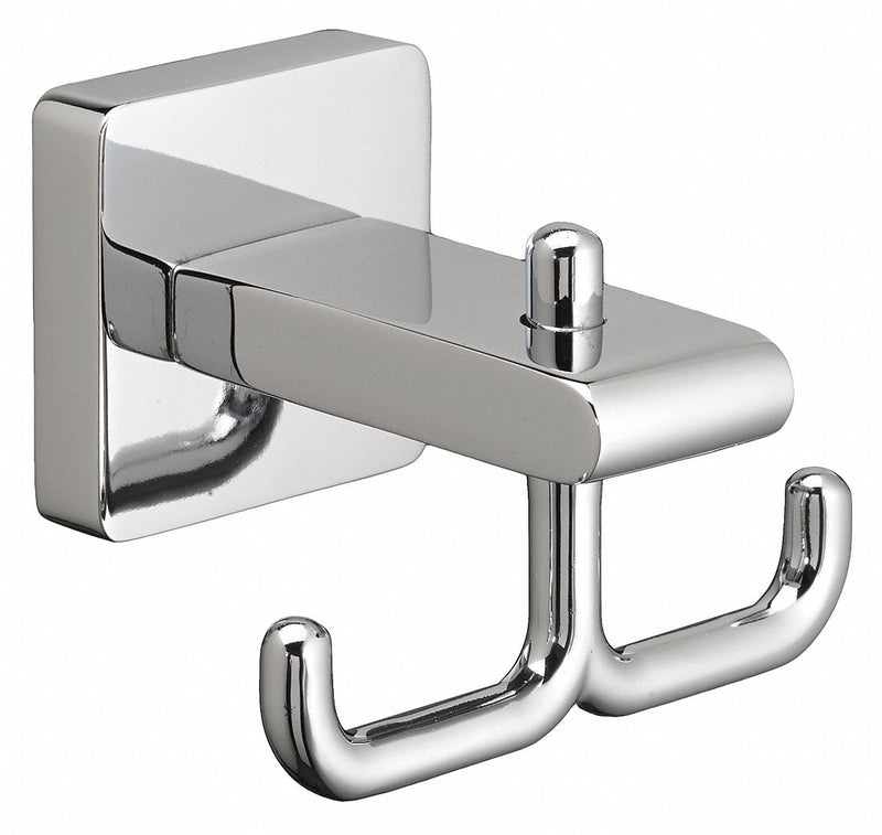 American Standard Polished Chrome, Robe Hook, Double, Concealed Mounting Hardware Includes - 8335210.002