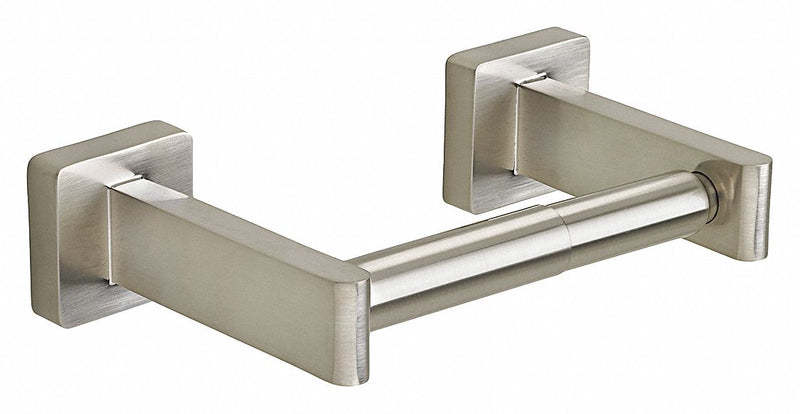 American Standard Toilet Paper Holder, CS Series, Double Post, (1) Roll, Brushed - 8335230.295