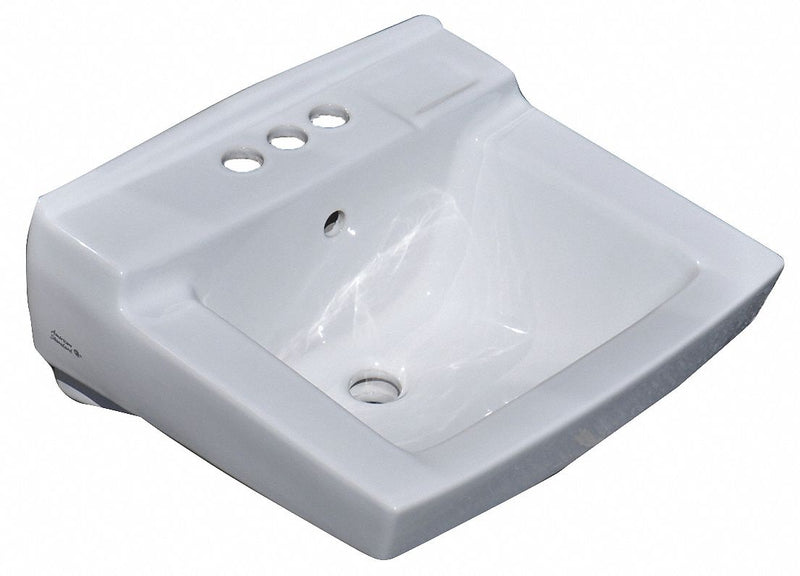 American Standard American Standard, Declyn√¢ Series, 10 3/4 in x 14 1/4 in, Vitreous China, Lavatory Sink - 321075.02