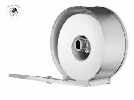 Alpine Jumbo Toilet Tissue Dispenser, Stainless Steel Brushed - ALP482