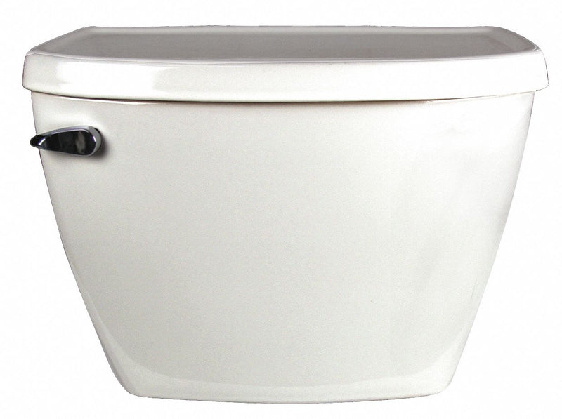American Standard Pressure Assist Tank, Single Flush, Left Hand Trip Lever, Toilet Tank, 1.1 Gallons per Flush - 4142100.02