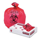 Jaguar Health Care Trash Can Liners, 16 Gal, 1.3 Mil, 24" X 32", Red, 250/Carton - JAGIW2432R - TotalRestroom.com