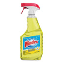 Windex Multi-Surface Disinfectant Cleaner, Lemon Scent, 23 Oz Spray Bottle - SJN305498EA - TotalRestroom.com