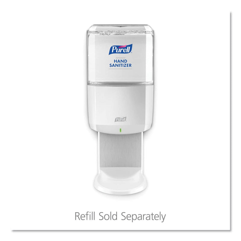 Purell ES8 Touch Free Gel Hand Sanitizer Dispenser, 1200 Ml, 5.25" X 8.56" X 12.13", White - GOJ772001 - TotalRestroom.com