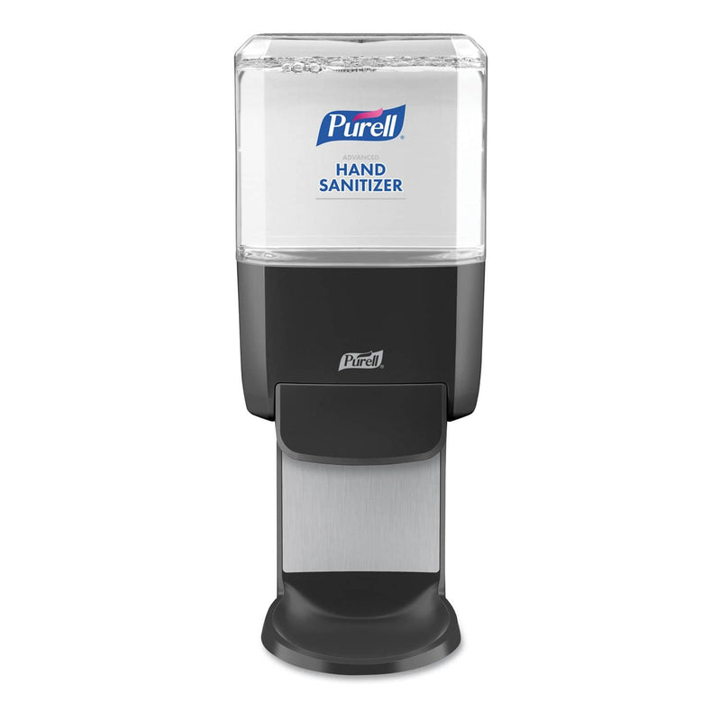 Purell Push-Style Gel Hand Sanitizer Dispenser, 1200 Ml, 5.25" X 8.56" X 12.13", Graphite - GOJ502401 - TotalRestroom.com
