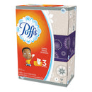 Puffs White Facial Tissue, 2-Ply, White, 180 Sheets/Pack, 8 Packs/Carton - PGC87615 - TotalRestroom.com
