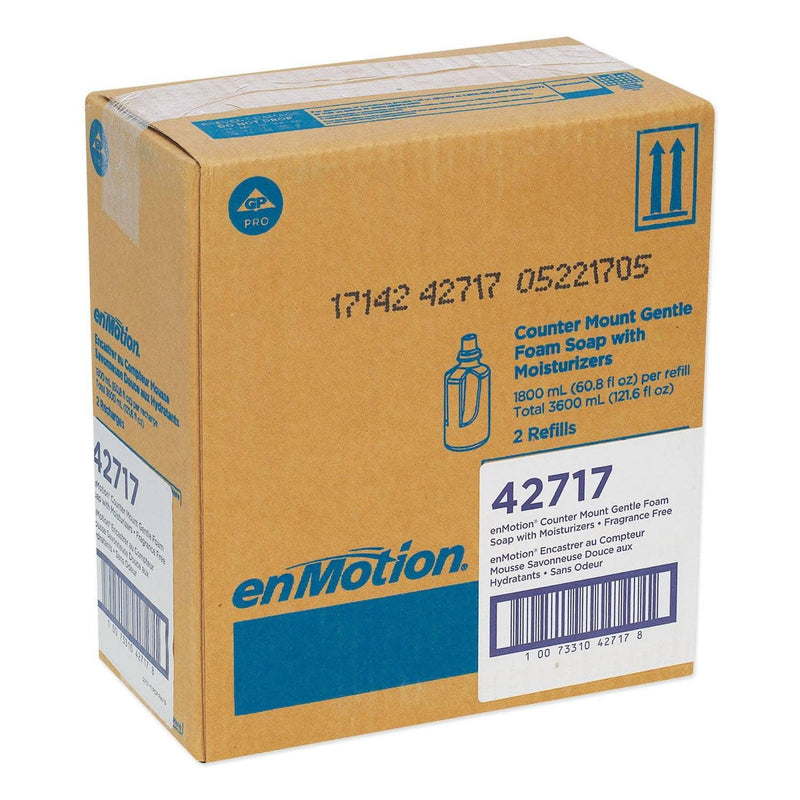 Georgia Pacific Gp Enmotion Counter Mount Soap Refill, 1800 Ml, Fragrance-Free, 2/Carton - GPC42717 - TotalRestroom.com