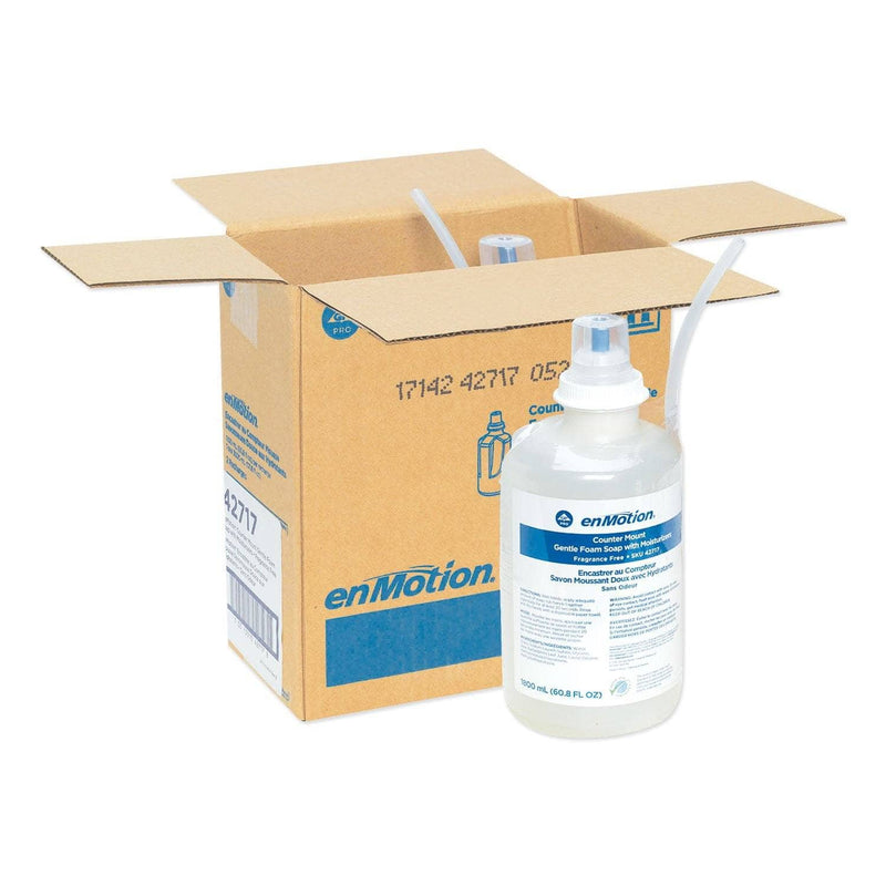 Georgia Pacific Gp Enmotion Counter Mount Soap Refill, 1800 Ml, Fragrance-Free, 2/Carton - GPC42717 - TotalRestroom.com