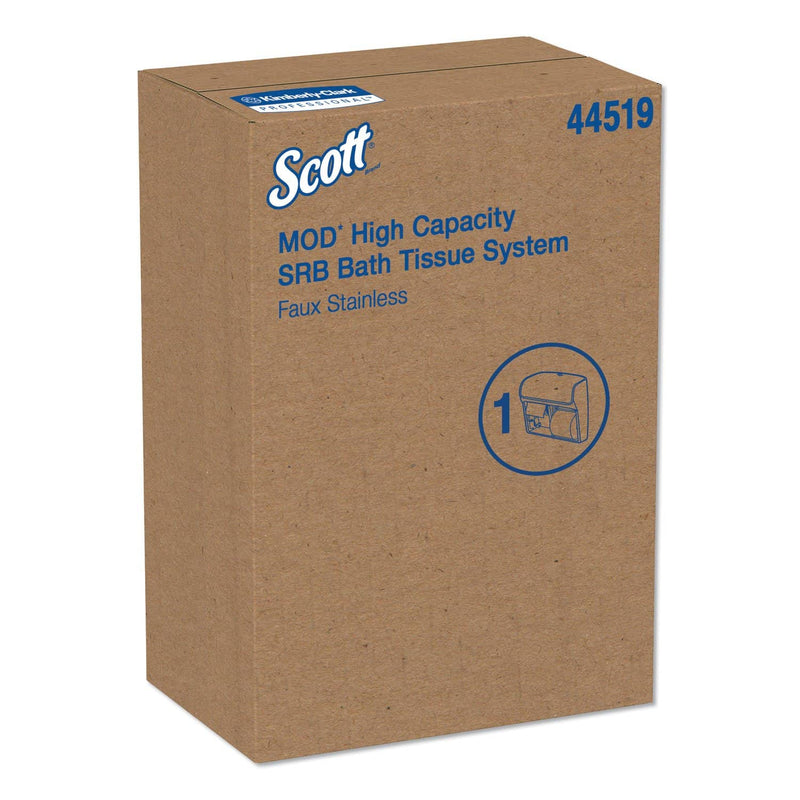Scott Pro High Capacity Coreless Srb Tissue Dispenser,11 1/4 X 6 5/16 X 12 3/4,Faux Ss - KCC44519 - TotalRestroom.com