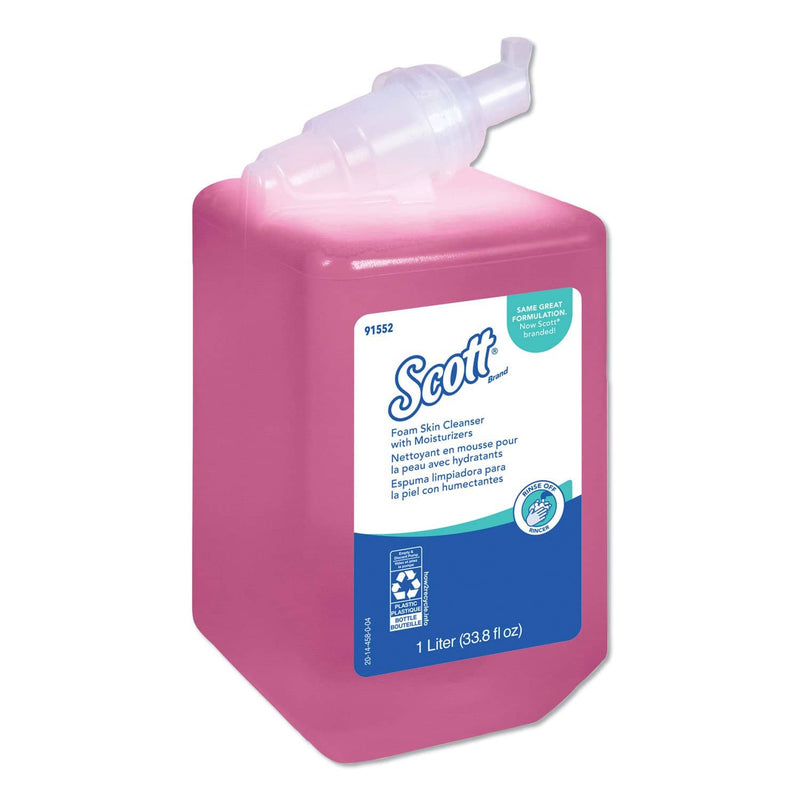 Scott Pro Foam Skin Cleanser With Moisturizers, Light Floral, 1000Ml Bottle - KCC91552 - TotalRestroom.com
