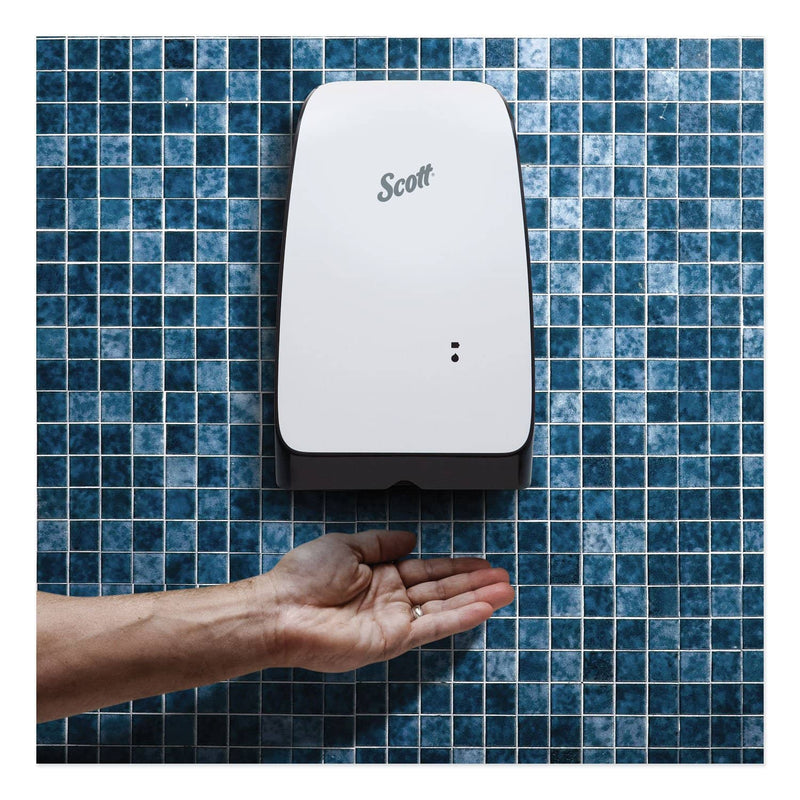 Scott Electronic Foam Skin Care Dispenser, 1200 Ml, 7.3" X 4" X 11.7", White - KCC32499 - TotalRestroom.com