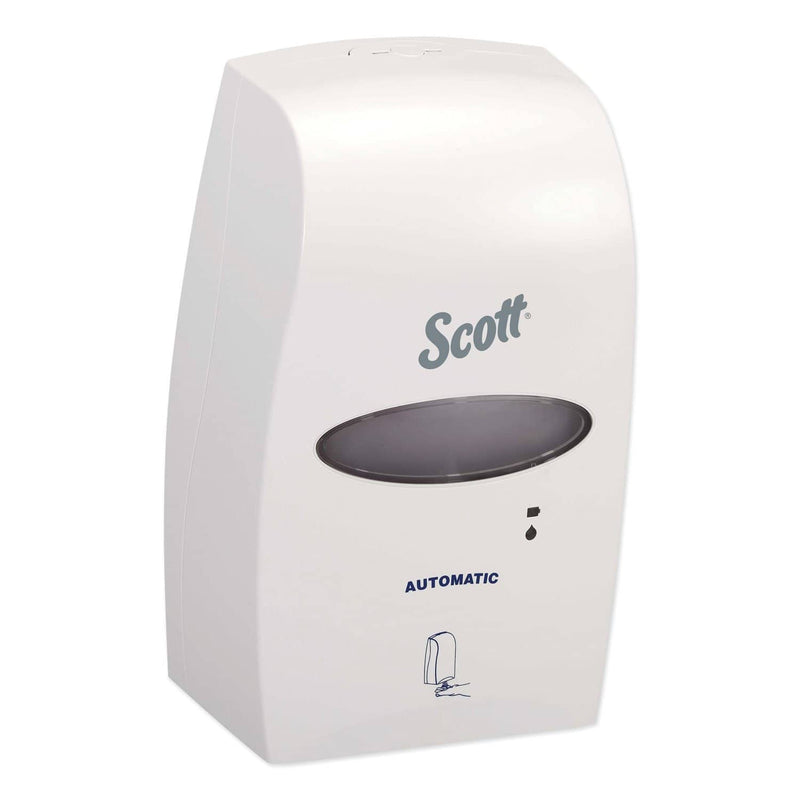 Scott Essential Electronic Skin Care Dispenser, 1200 Ml, 7.25" X 4" X 11.48", White - KCC92147 - TotalRestroom.com