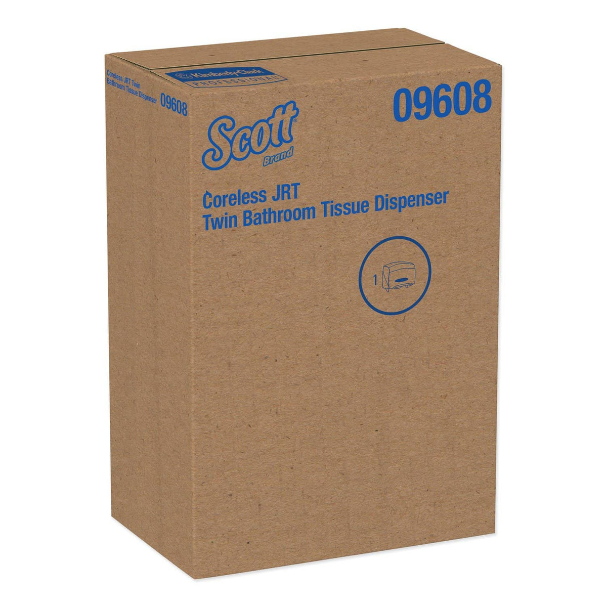 Scott Essential Coreless Twin Jumbo Roll Tissue Dispenser, 20 X 6