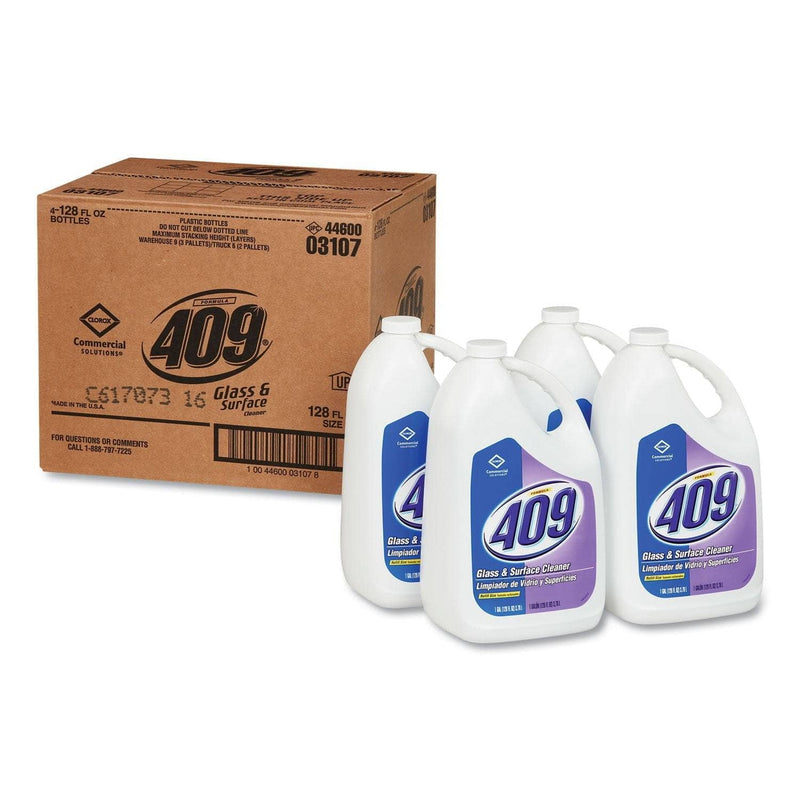 Formula 409 Glass & Surface Cleaner, Refill, 128 Oz, 4/Carton - CLO03107CT - TotalRestroom.com