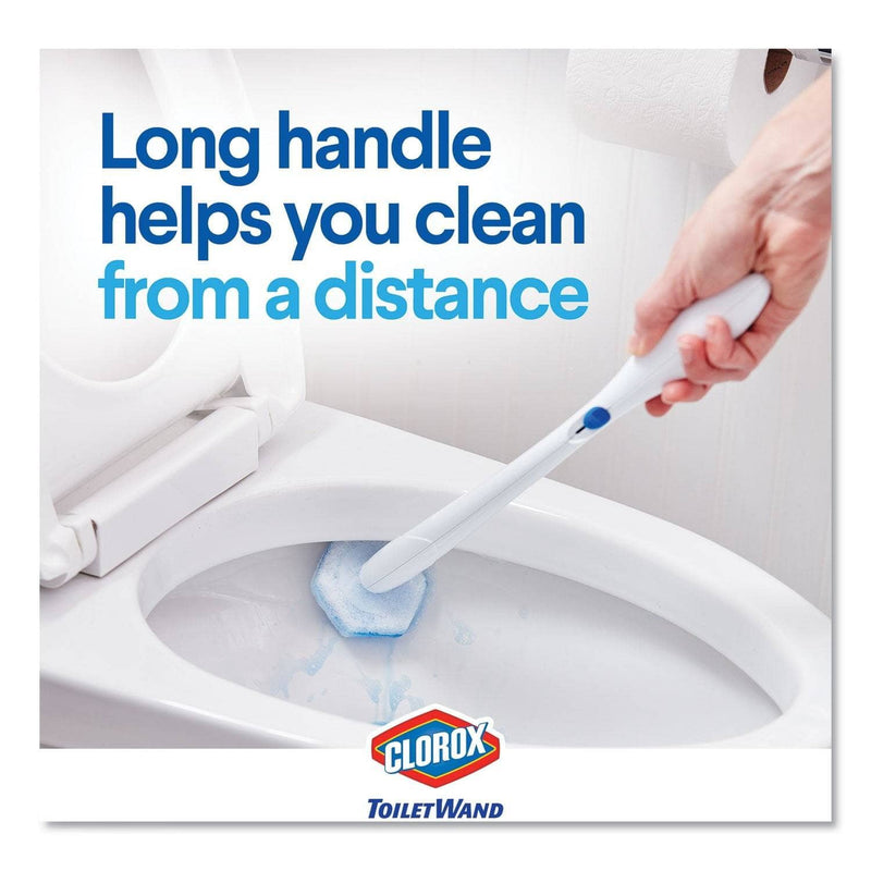 Clorox Disinfecting Toiletwand Refill Heads, 6/Pack, 8/Carton - CLO14882CT - TotalRestroom.com