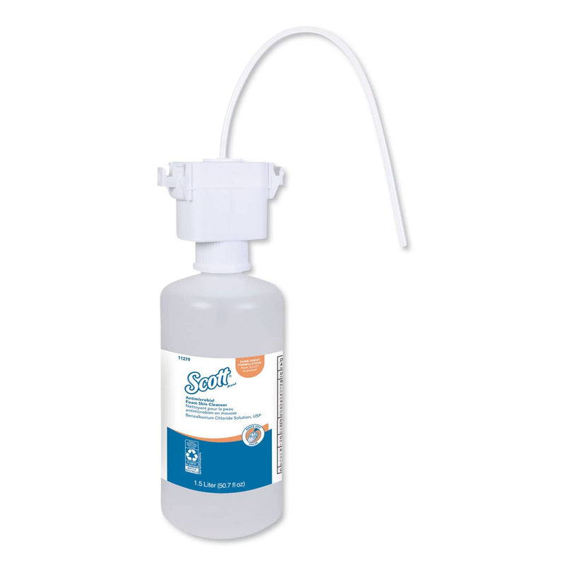 Scott Control Antimicrobial Foam Skin Cleanser , Unscented, 1500Ml Refill, 2/Carton - KCC11279 - TotalRestroom.com